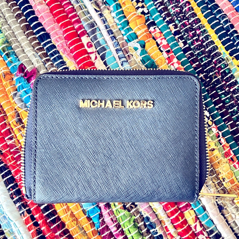 Michael Kors Navy Wallet